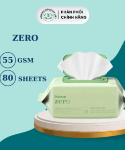 KHĂN ƯỚT BEBESUP ZERO 80 TỜ