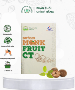 Đường Ăn Kiêng Monk Fruit CT Hộp 100gr (20 gói x 5gr)